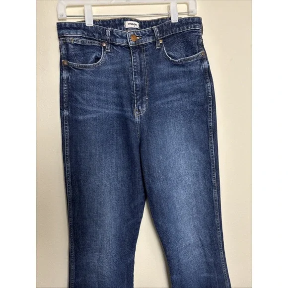 Wrangler Women's Jeans 31x36 High Rise Boot Cut Denim Westward 626 Dark Wash Vtg - Picture 2 of 15